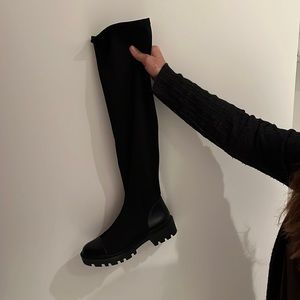 Over the knee never worn Zara boot